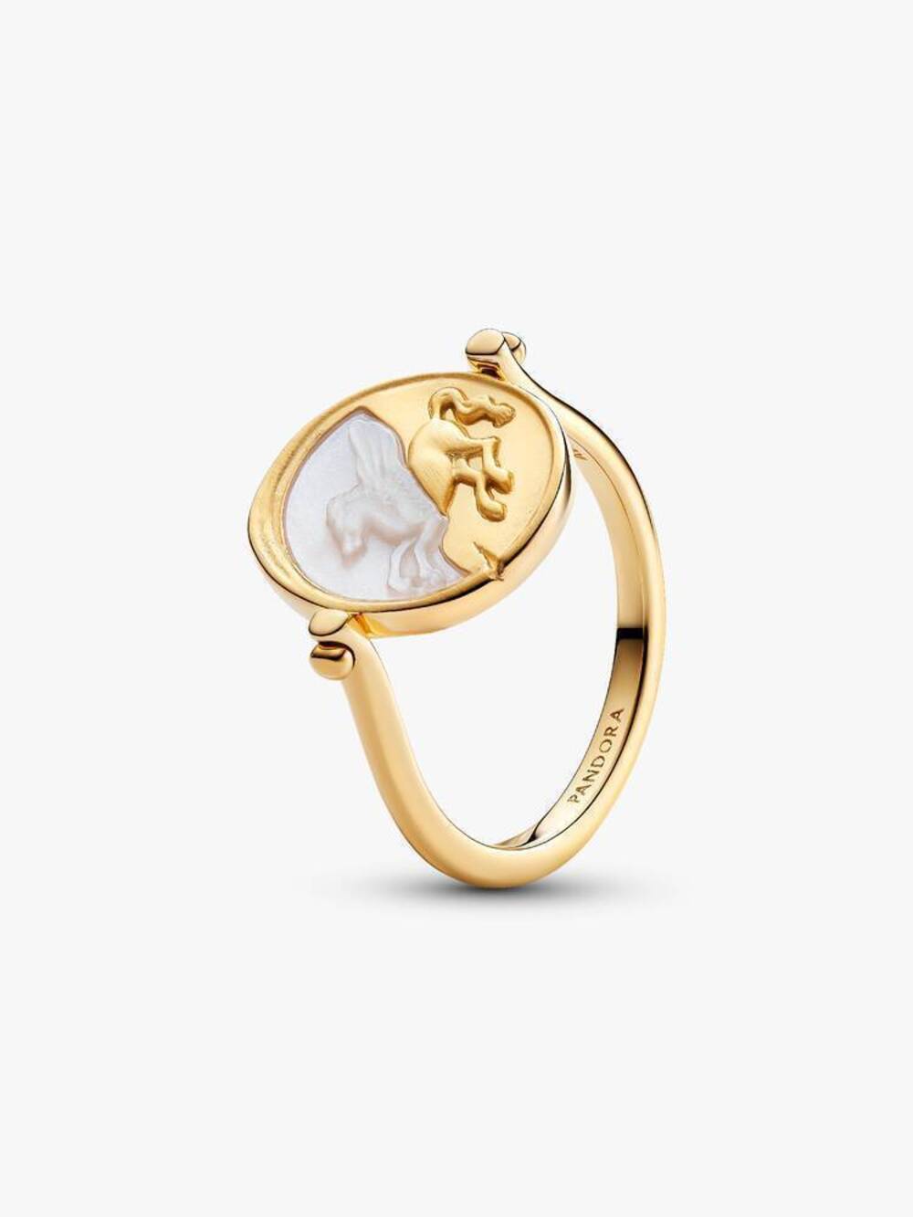 Pandora Pegasus Reversible Medallion Ring